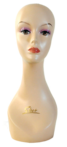 Gloss mannequin display heads for wigs. For UK black women and girls.  www.kinky-wigs.com cheap wigs, lace wigs, weaves, clip in extensions, crochet braids and ponytails in human and synthetic hair.