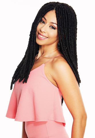 fashion idol jamaica dred faux locs crochet hair.  For UK black women and girls.  www.kinky-wigs.com cheap wigs, lace wigs, weaves, clip in extensions, crochet braids and ponytails in human and synthetic hair.