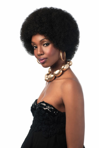 Wig fashion big afro wig.  For UK black women and girls.  www.kinky-wigs.com cheap wigs, lace wigs, weaves, clip in extensions, crochet braids and ponytails in human and synthetic hair.